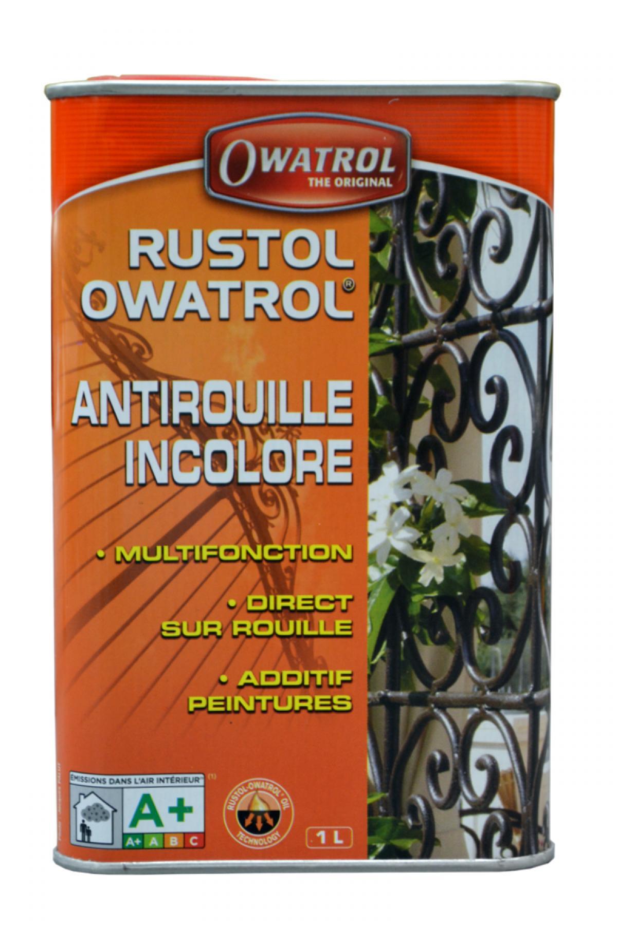 Protection antirouille extérieur / intérieur Rustol OWATROL, incolore, 0.5  l