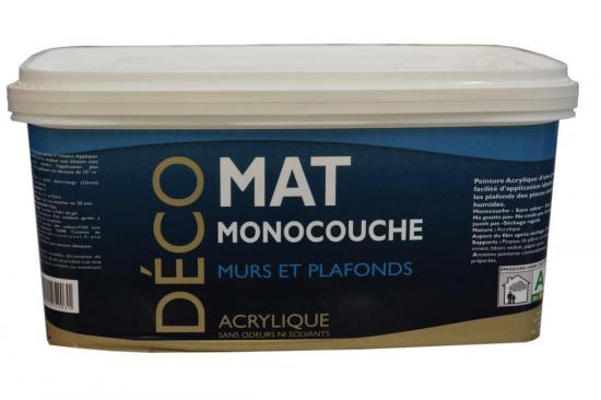Mat acryl monocouche : MAT MONOCOUCHE 2.5L