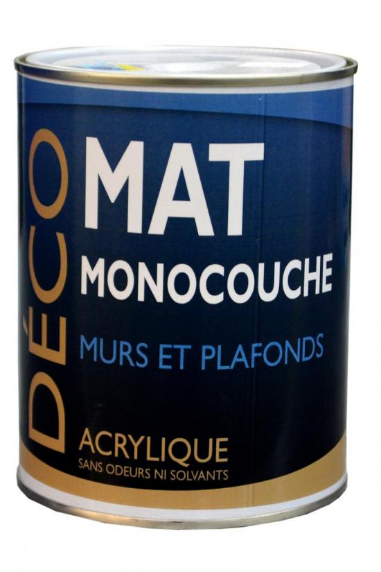 Mat acryl monocouche