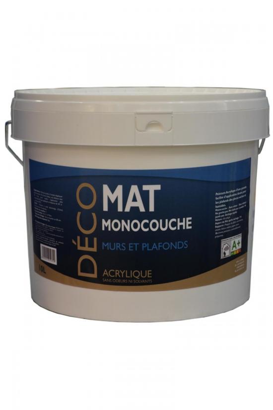 Mat acryl monocouche : MAT MONOCOUCHE 10L