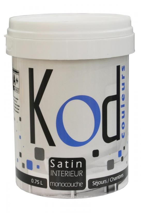 Séjours et chambres (Mat et satin) : KOD COULEUR 0.75L