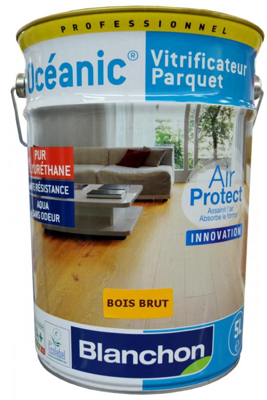 Vitrificateur parquet : OCÃ?ANIC BOIS BRUT 5L