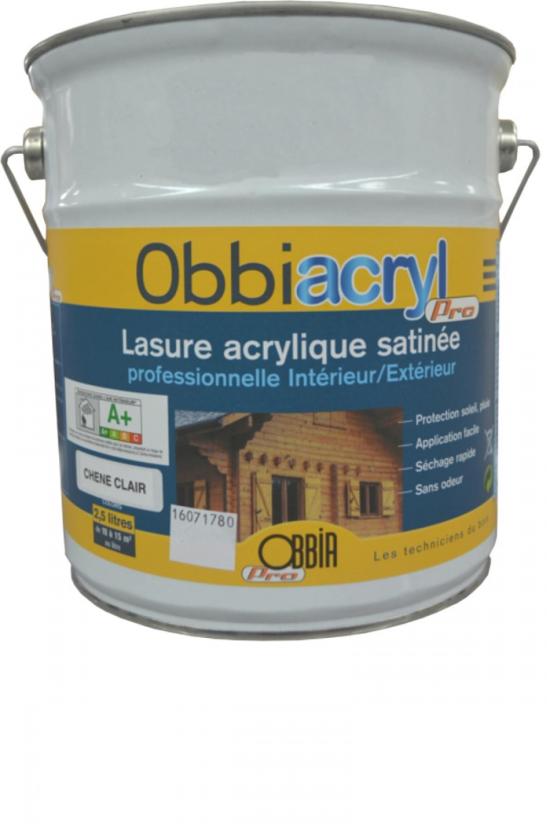 OBBIACRYL : OBBIACRYL CHENE CLAIR 2.5L