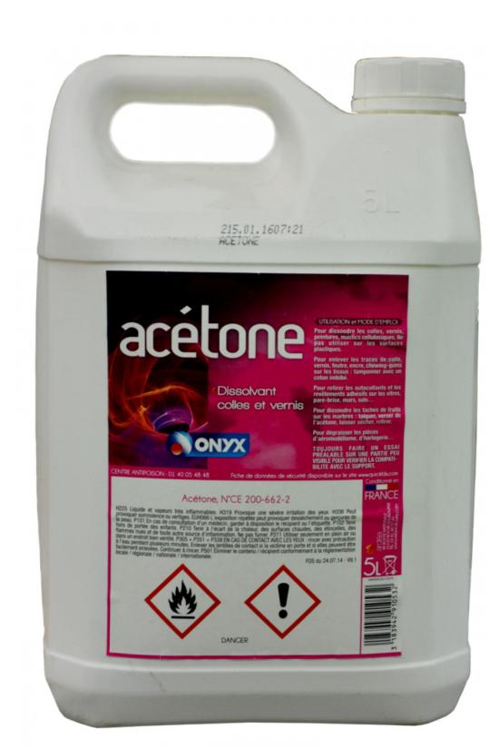 ACETONE : ACETONE 5L