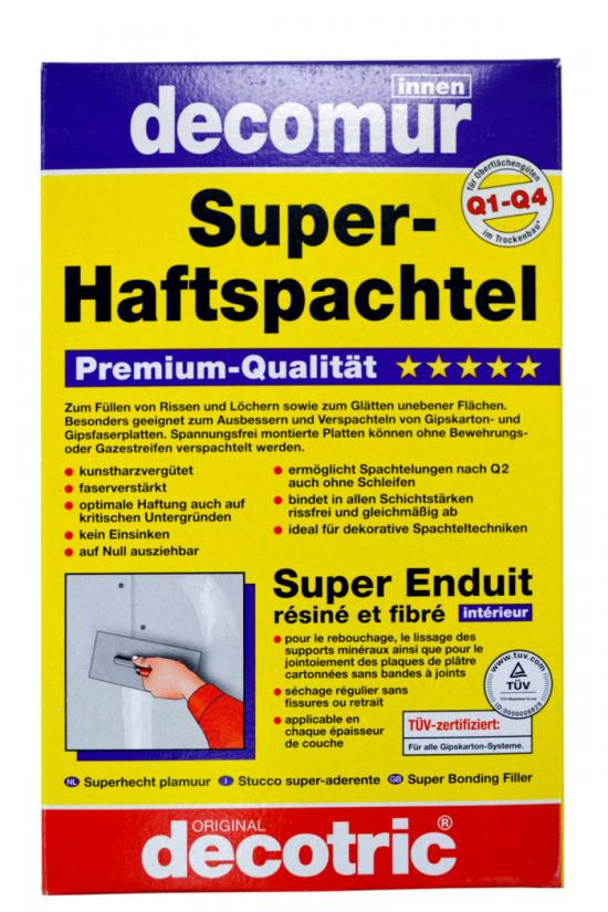 ENDUITS DE LISSAGE : DECOMUR INTERIEUR SUPER ENDUIT 1KG