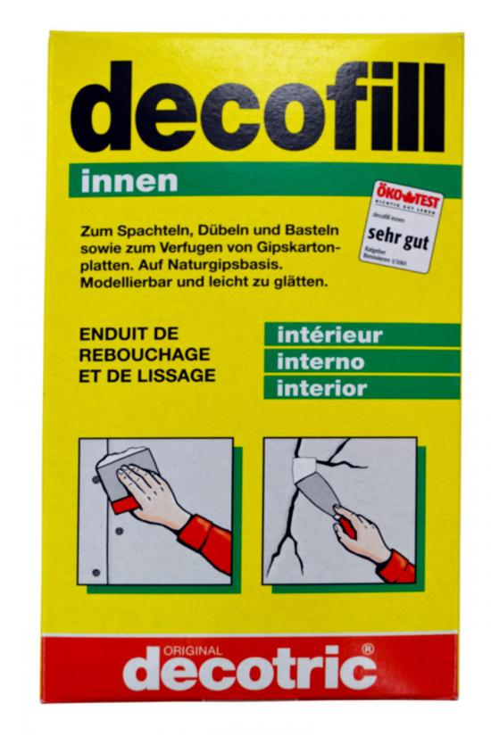 ENDUITS DE REBOUCHAGE : DECOFILL INTERIEUR REBOUCHAGE 500G