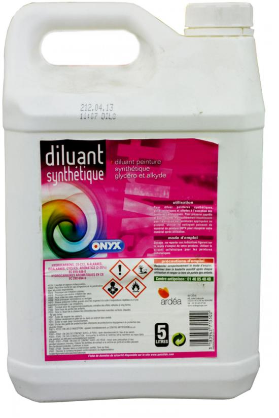 DILUANT SYNTHETIQUE : DILUANT SYNTHETIQUE 5L