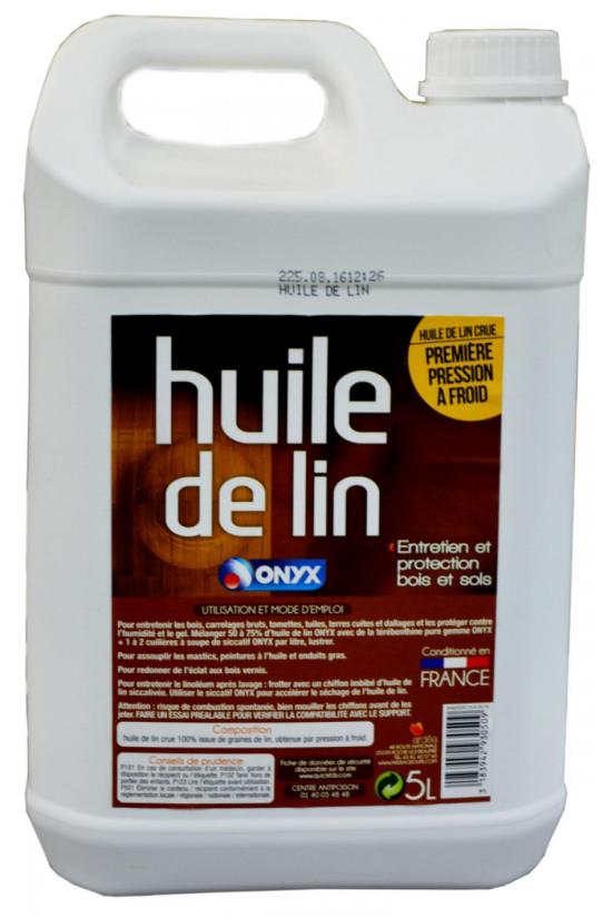 HUILE DE LIN : HUILE DE LIN 5L