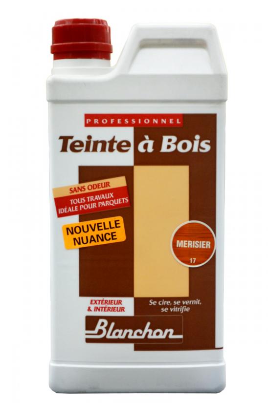 TEINTE A BOIS EXTERIEUR / INTERIEUR : TEINTE A BOIS 1L MERISIER