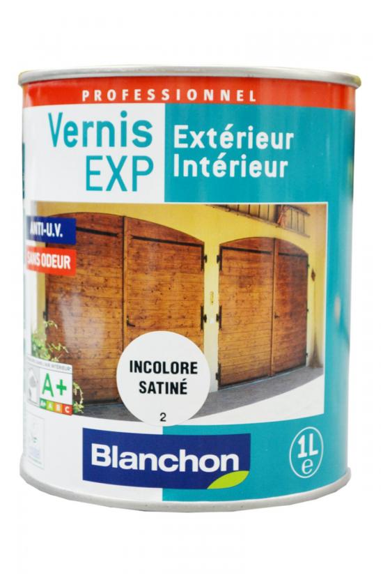 VERNIS EXTERIEUR / INTERIEUR : VERNIS EXP 1L INCOLORE SATINE