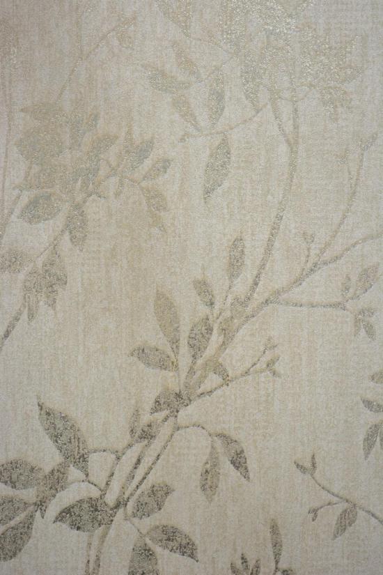 Fleurs : Motif feuille doré A05707