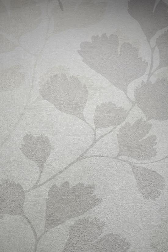 Fleurs : Papier blanc avec fleur foncé 490817