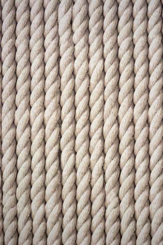 Trompe l´oeil : Motif cordage L18308